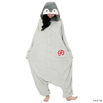 Sazac Koupen-chan Kigurumi Onesie Costume Coral Fleece One Size
