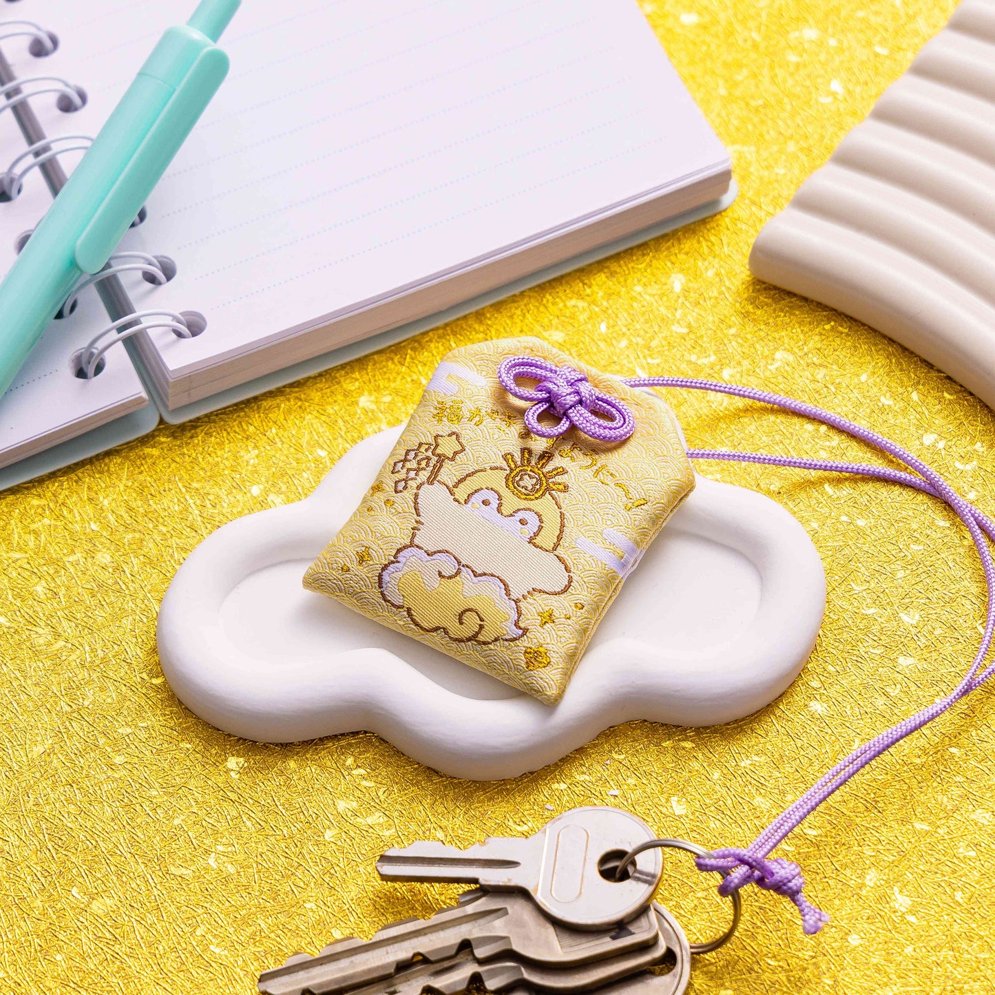Koupen-chan God and Buddha Double-Sided Lucky Charm Omamori