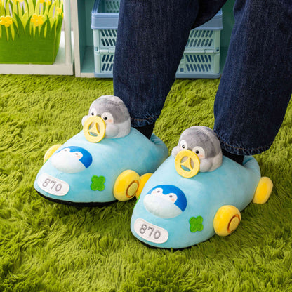 Koupen-chan Plush Room Shoes Soft Character Slippers One Size