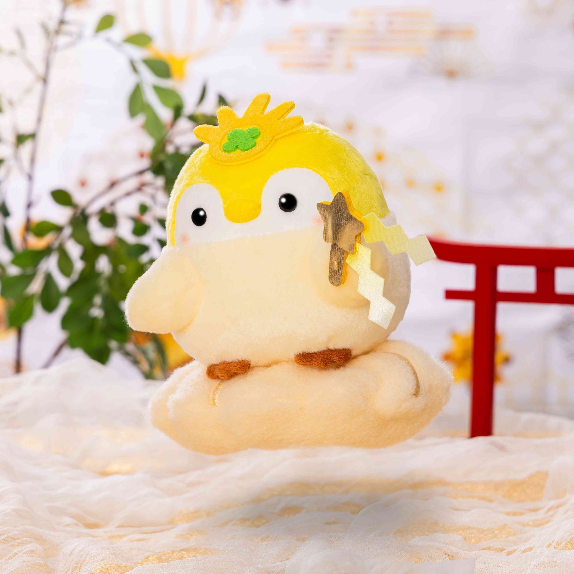 Gray Parka Service Koupen-chan Kami-sama Plush Toy 7.5in