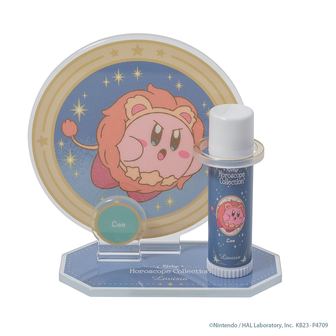 Kirby Lip Cream & Lip Stand Set (Citrus Mint Flavor) - Horoscope Series - Leo