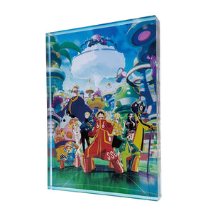 One Piece Aurora Acrylic Block