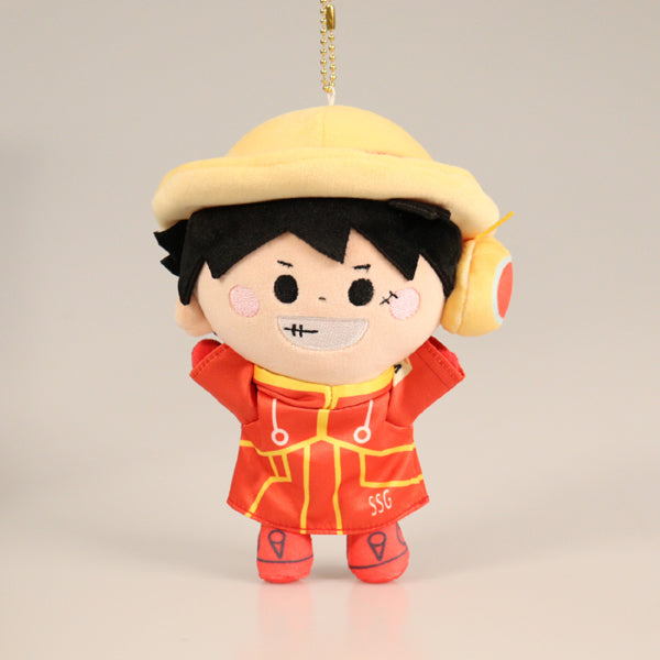 [One Piece] Banzai! Plush Keychain Luffy (-Mugiwara Store Limited