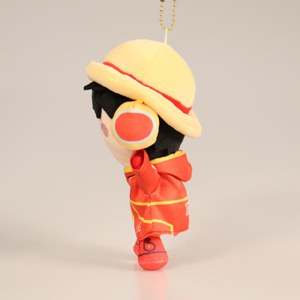 [One Piece] Banzai! Plush Keychain Luffy (-Mugiwara Store Limited