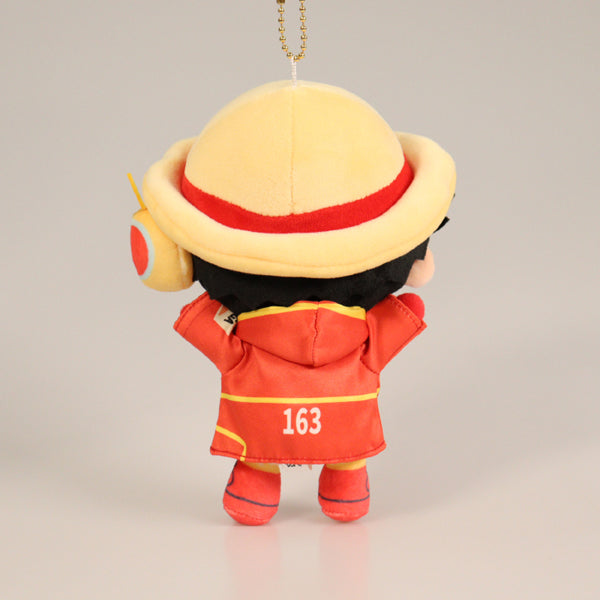 [One Piece] Banzai! Plush Keychain Luffy (-Mugiwara Store Limited