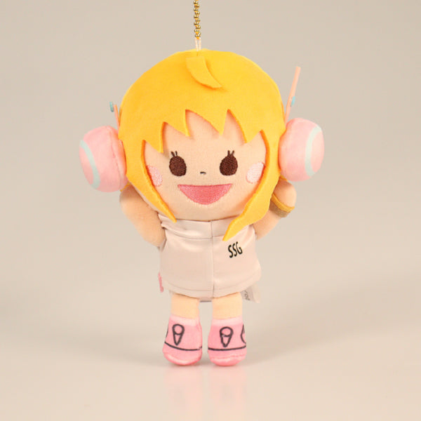 [One Piece] Banzai! Plush Keychain Nami -Mugiwara Store Limited