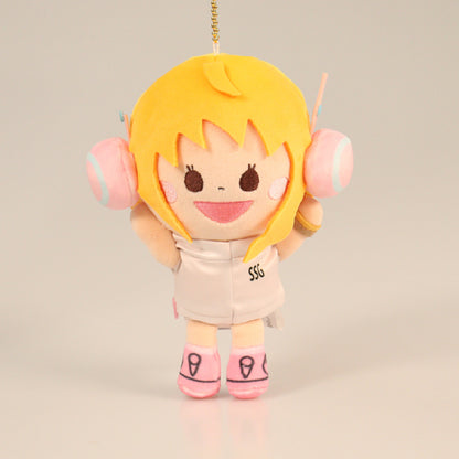 [One Piece] Banzai! Plush Keychain Nami -Mugiwara Store Limited