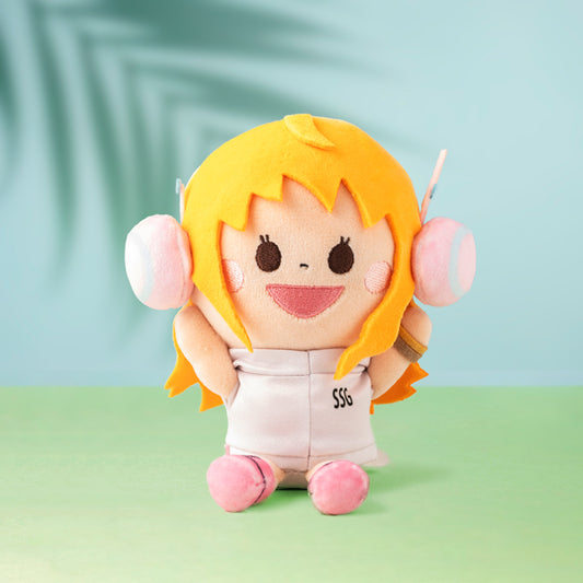 [One Piece] Banzai! Plush Keychain Nami -Mugiwara Store Limited