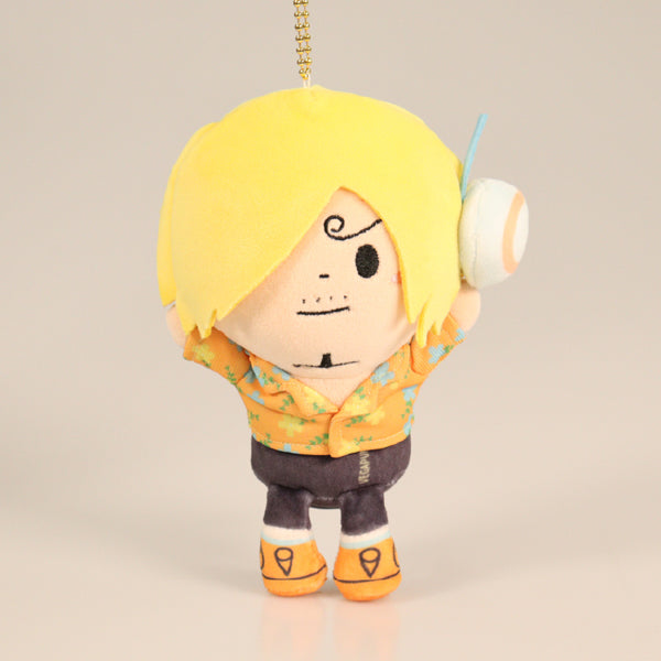 [One Piece] Banzai! Plush Keychain Sanji -Mugiwara Store Limited