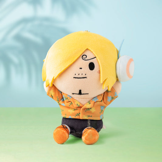 [One Piece] Banzai! Plush Keychain Sanji -Mugiwara Store Limited