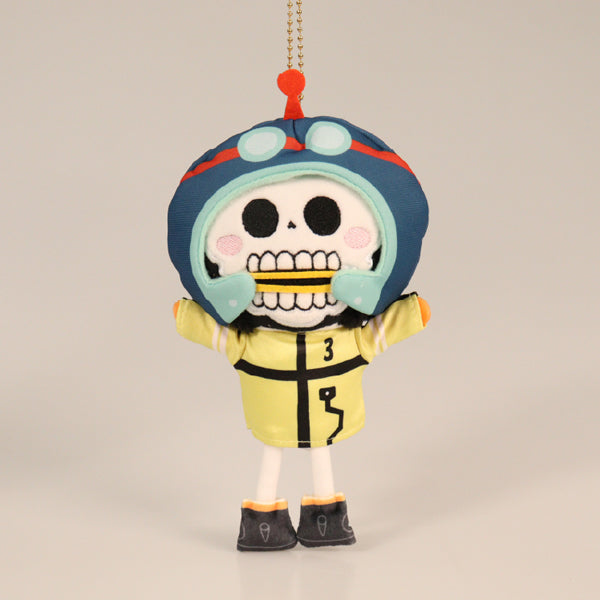 [One Piece] Banzai! Plush Keychain Brook -Mugiwara Store Limited