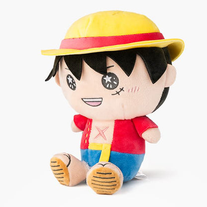 [One Piece] Sparkly Eyes Plush Toy Luffy-Mugiwara Store Limited