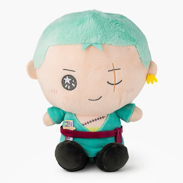 [One Piece] Sparkly Eyes Plush Toy Zoro -Mugiwara Store Limited