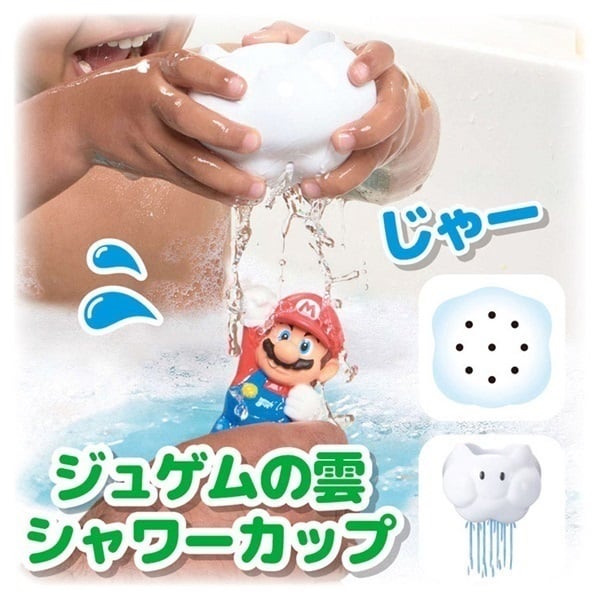 Takara Tomy My Mario Stacking Shower Party Bath Toy Set