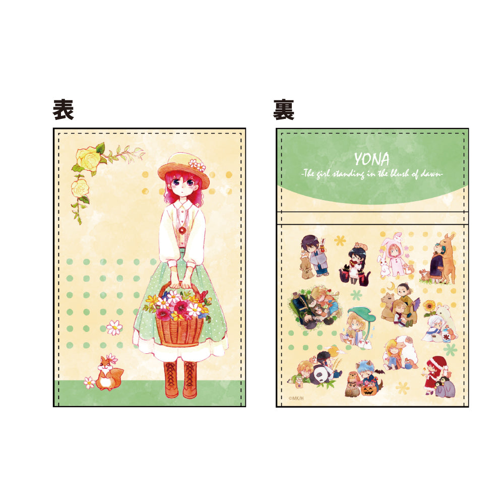 PU compact mirror "Yona of the Dawn" 01/Illustration design (beautiful illustration)