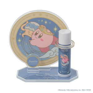 Kirby Lip Cream & Lip Stand Set (Citrus Mint Flavor) - Horoscope Series - Aquarius