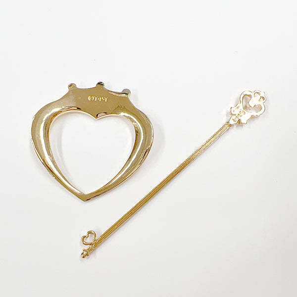Sailor Moon Chibi Moon compact & Space-time key hair stick - Sailor Moon Limited