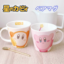 قم بتحميل الصورة في عارض الصور، Kirby ＆ Waddle Dee Pair Mug (220ml / cup)