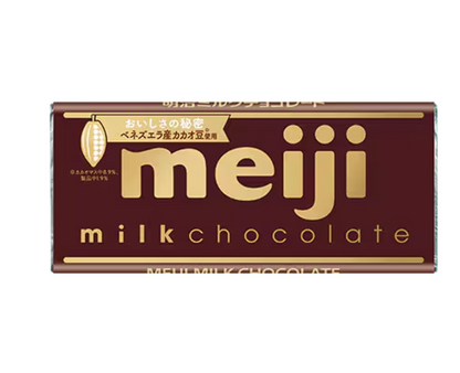 Meiji Milk Chocolate Block 50g