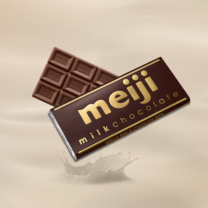 Meiji Milk Chocolate Block 50g