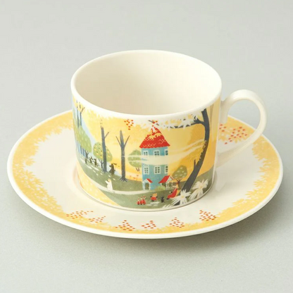 MOOMIN "Ruonto" Cup & Saucer Set Moomin House (240ml)