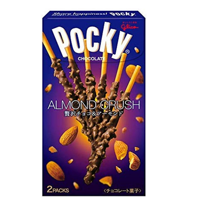 Pocky Chocolate Almond Crush (2packs)