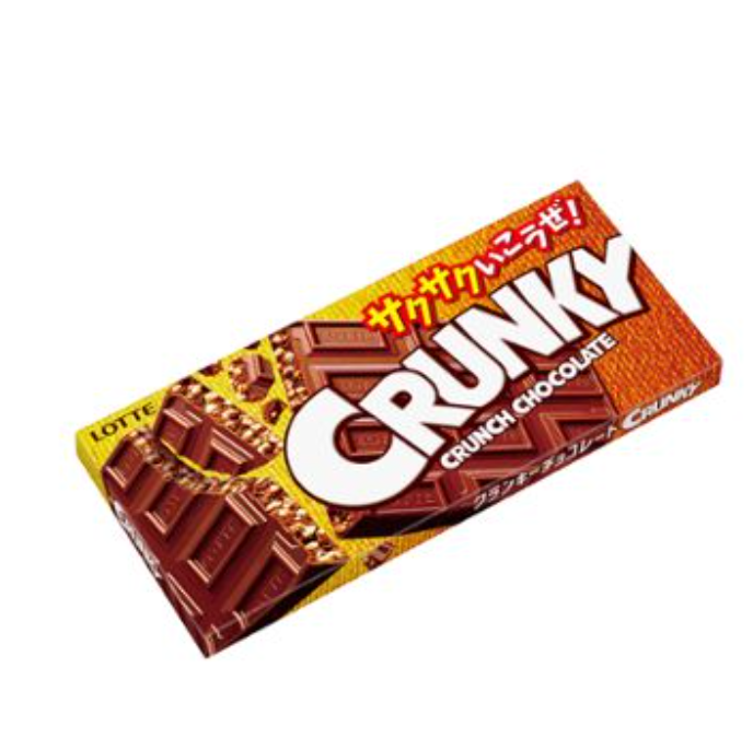 Lotte Crunky Crunch Chocolate 45g