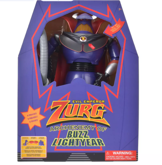 Disney Toy Story Zurg Talking Action Figure Talk Together - Yorozuya Store
