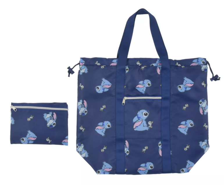 Stitch Tote Bag Foldable Nostalgia