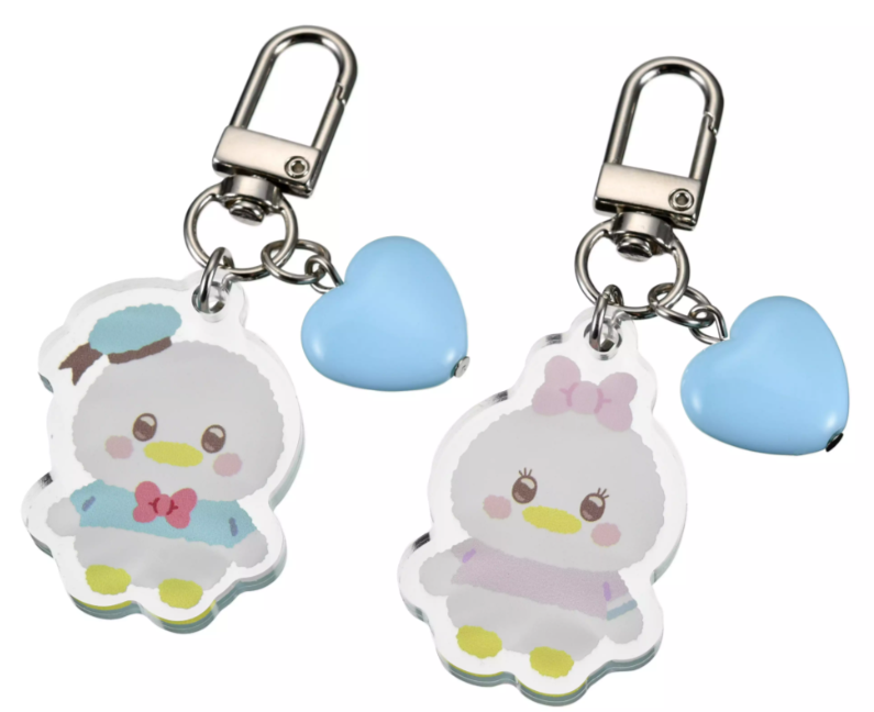 URUPOCHA CHAN 2D Donald & Daisy Key Holder Key Chain Pair