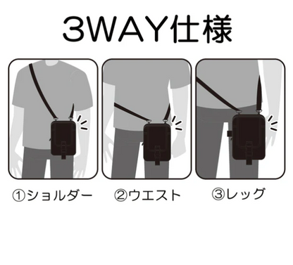 Resident Evil™ Biohazard RPD 3-Way Bag - Universal Studio Japan