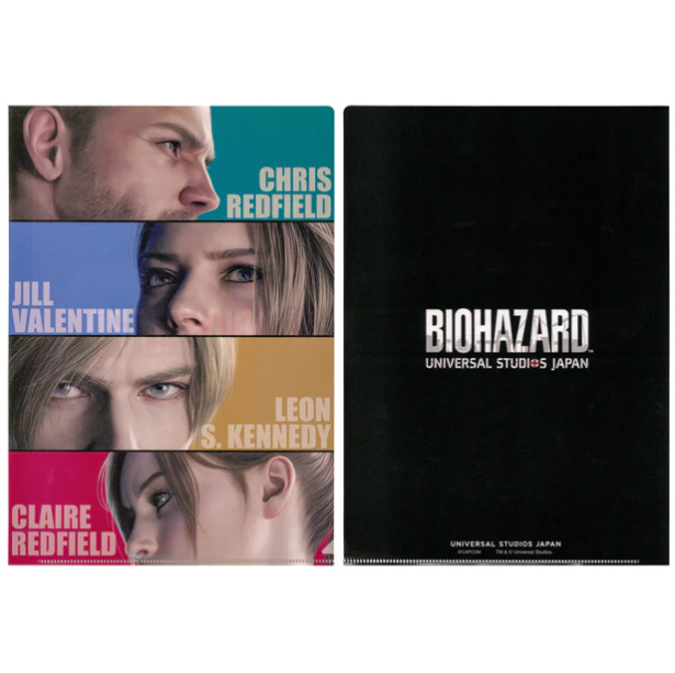 Resident Evil™ Biohazard Clear file set (5 files) - Universal Studio Japan - Yorozuya Store