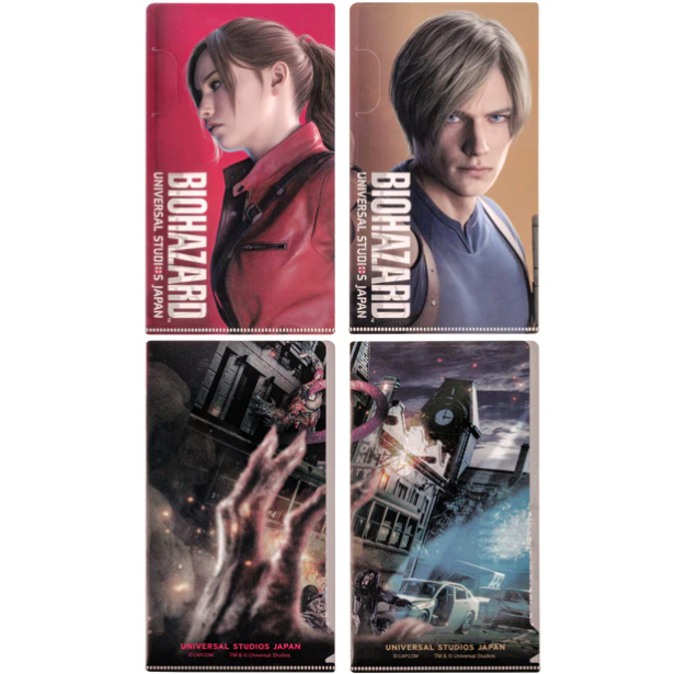Resident Evil™ Biohazard Clear file set (5 files) - Universal Studio Japan - Yorozuya Store
