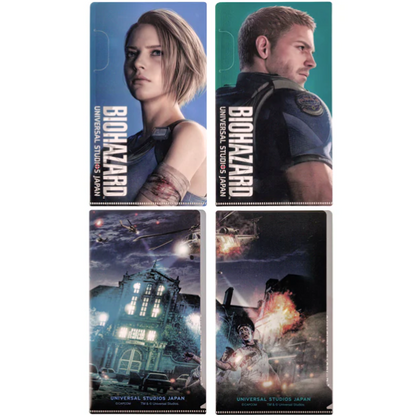 Resident Evil™ Biohazard Clear file set (5 files) - Universal Studio Japan - Yorozuya Store