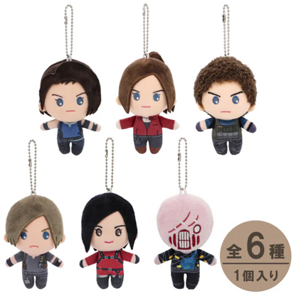 Resident Evil™ Biohazard Collectible Plush Keychains (6 types) - Universal Studio Japan - Yorozuya Store