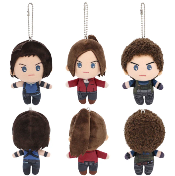 Resident Evil™ Biohazard Collectible Plush Keychains (6 types) - Universal Studio Japan - Yorozuya Store