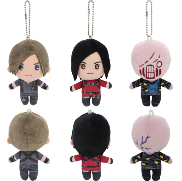 Resident Evil™ Biohazard Collectible Plush Keychains (6 types) - Universal Studio Japan - Yorozuya Store