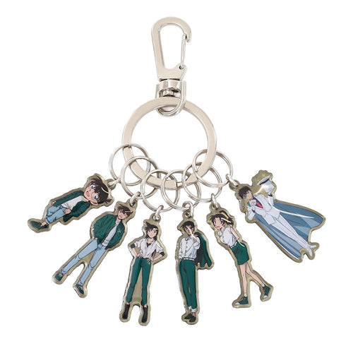 Detective Conan 6-Chara Keychain - The Scarlet Bullet 