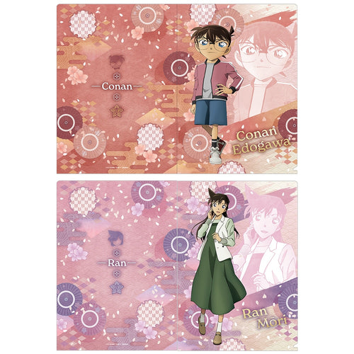 Detective Conan A4 Clear File Set (Conan & Ran) - The Scarlet Bullet 