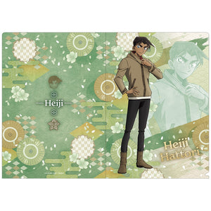 Detective Conan A4 Clear File Set (Heiji & Kazuha) - The Scarlet Bullet "Movie Edition”