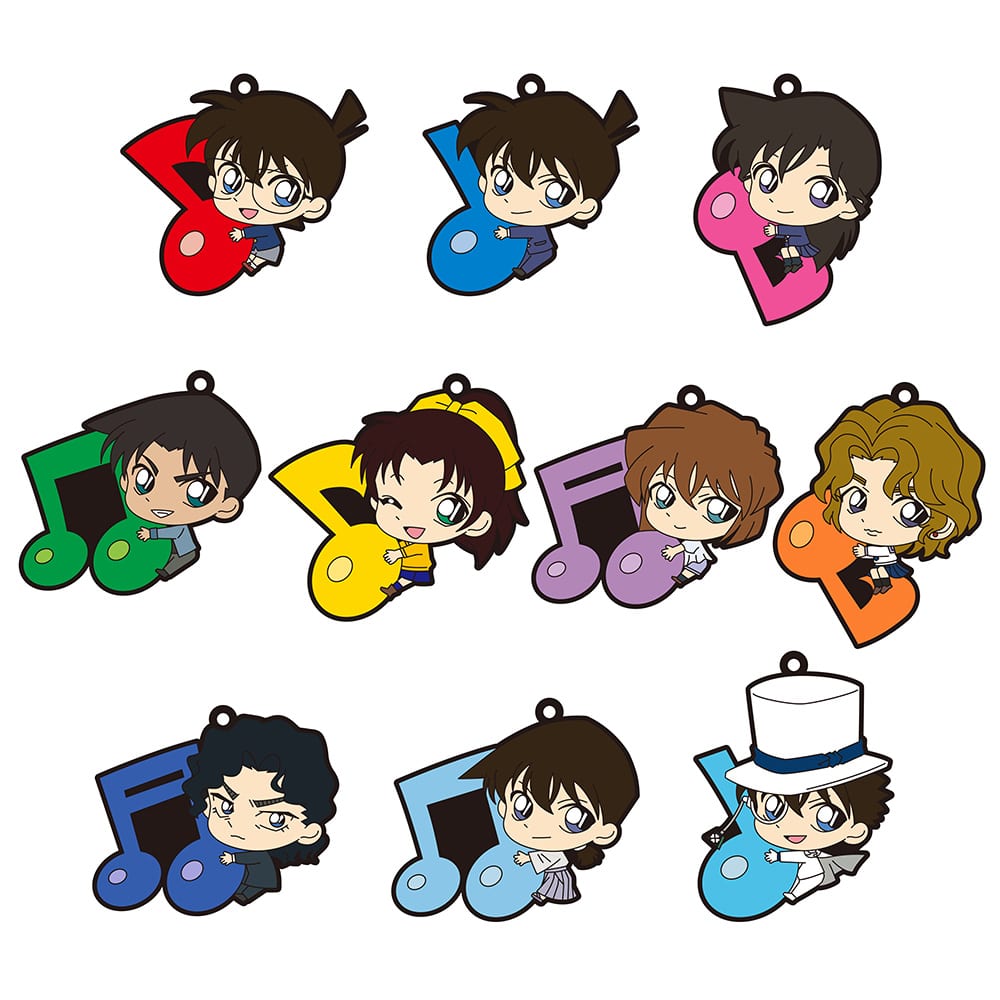 Detective Conan PitaColle Rubber Strap (Random one) - The Scarlet Bullet 