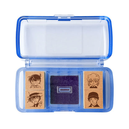 Detective Conan Mini Stamp Set (Conan & Kid) - The Scarlet Bullet "Movie Edition”