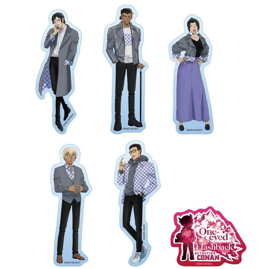 [Pre-Order 18 April] Detective Conan Movie 28 Die-cut Sticker Set of 6 (Type B)
