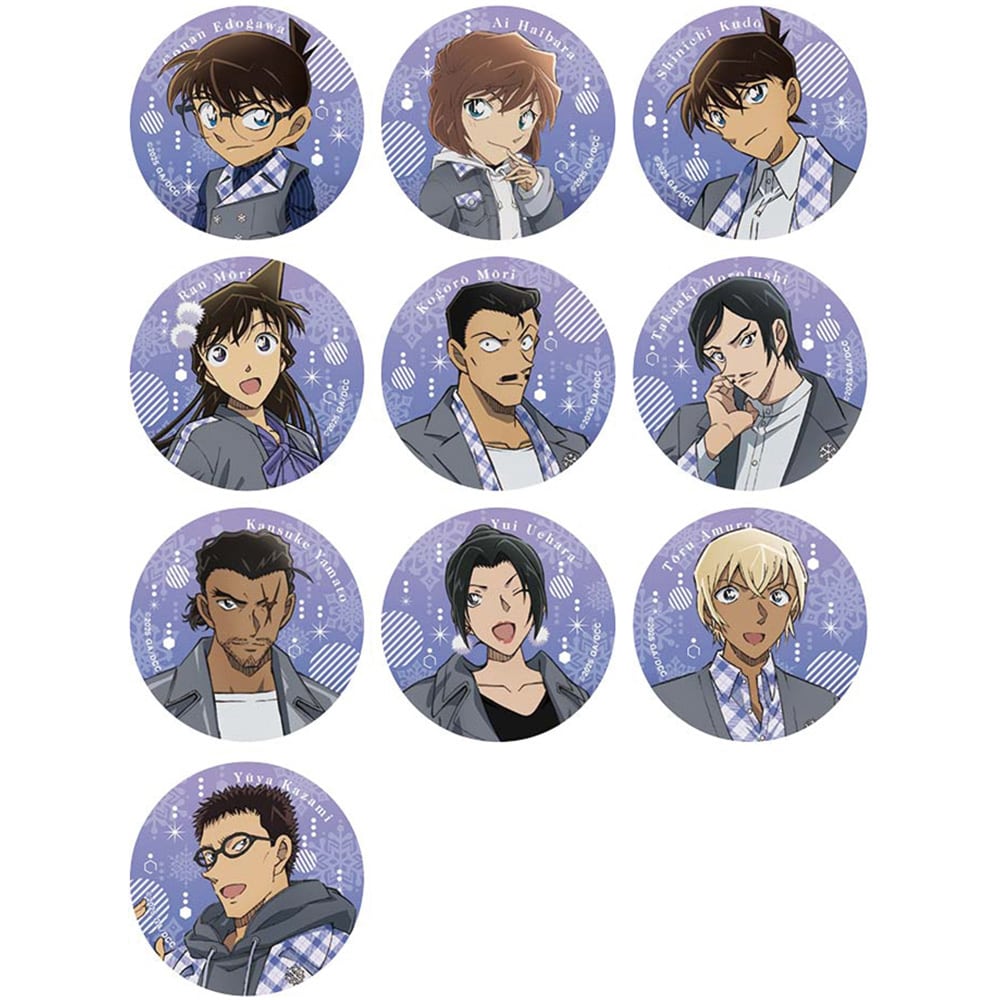 [Pre-Order 18 April] Detective Conan Movie 28 Badge (10 Pcs/ Random)