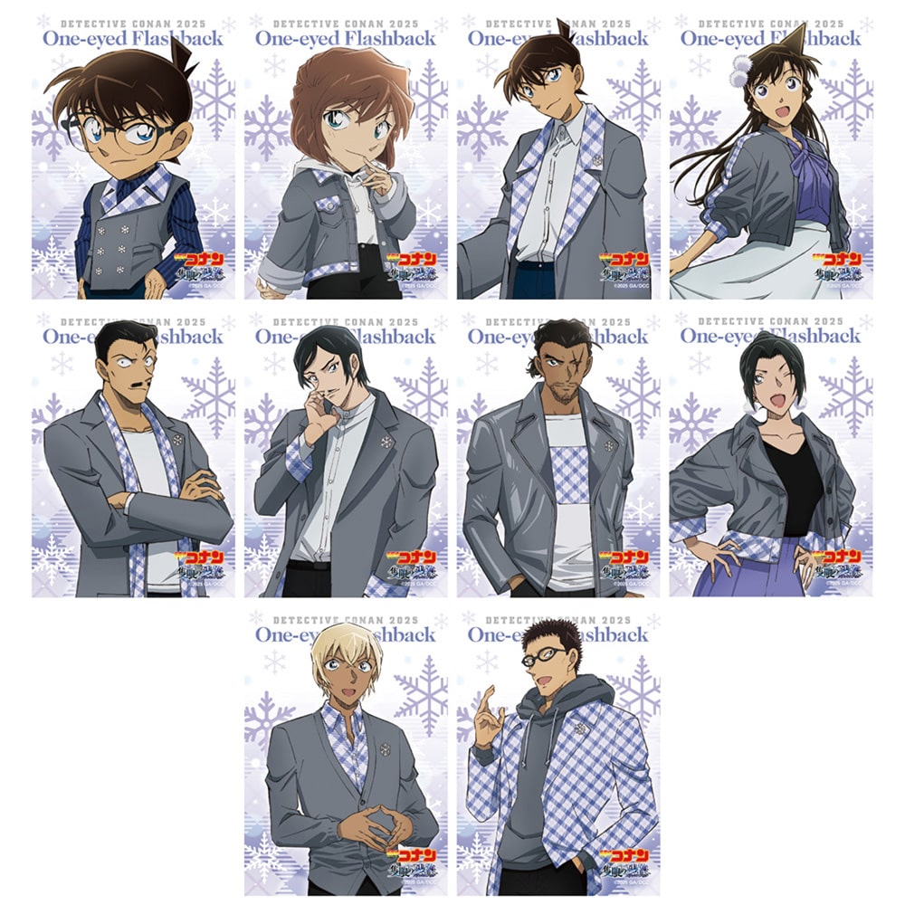 [Pre-Order 18 April] Detective Conan Movie 28 Cards Set (10 Pcs)