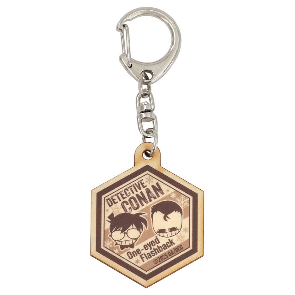 [Pre-Order 18 April] Detective Conan Movie 28 Wooden Keychain