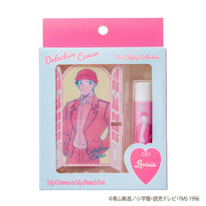 Detective Conan Lip Cream & Lip Stand Set (Citrus Mint Flavor) - Shuichi Akai