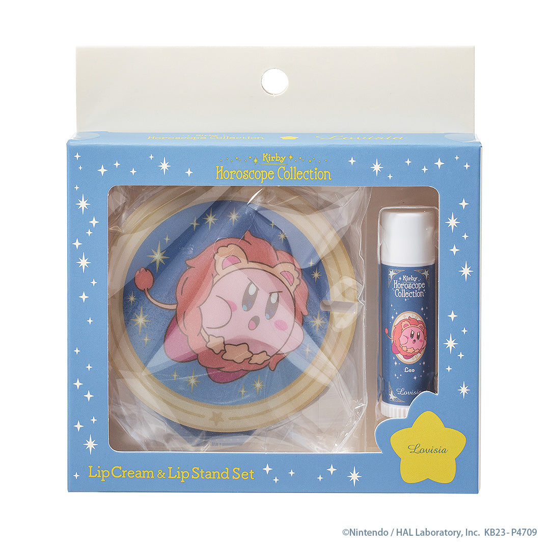 Kirby Lip Cream & Lip Stand Set (Citrus Mint Flavor) - Horoscope Series - Leo