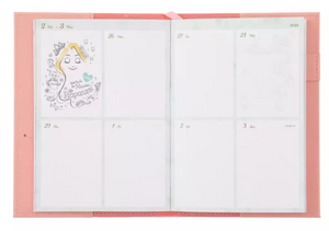 Rapunzel on the Tower Calendar & Organizer 2024 - Disney Store Japan Exclusive
