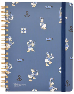 Donald Rollbahn Notebook Calendar & Organizer 2024 - Disney Store Japan Exclusive